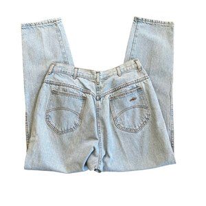 Vintage Chic Light Wash Relaxed Fit Mom Denim Jeans USA